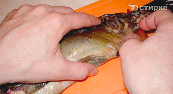 как чистить рыбу от чешуи