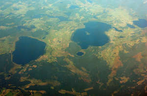 Озера Украины с высоты
