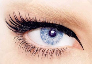 макияж для синих глаз