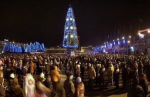 Новый год в Саратове 2017