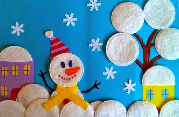 Поделки для детского сада на Новый год 2017