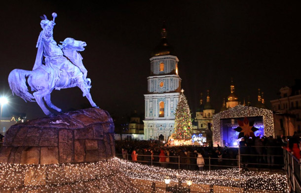 Новый 2017 год в Киеве