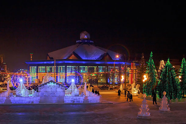 Новый 2017 год в Тюмени