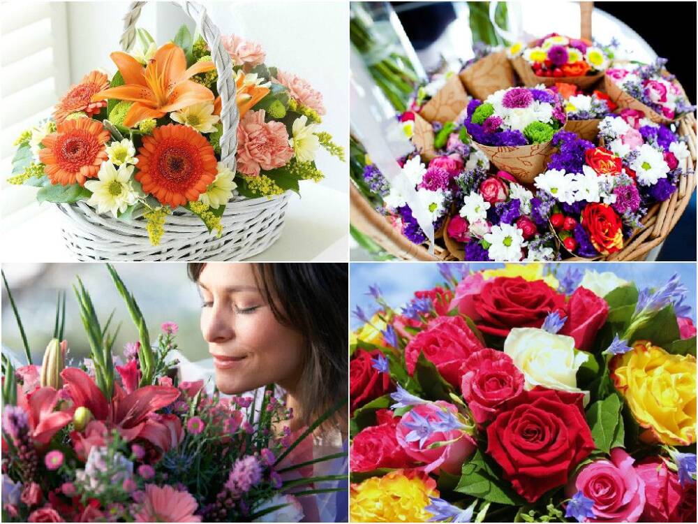 Цветы для женщин на 8 марта