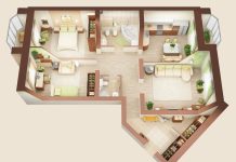 Как арендовать трехкомнатную квартиру